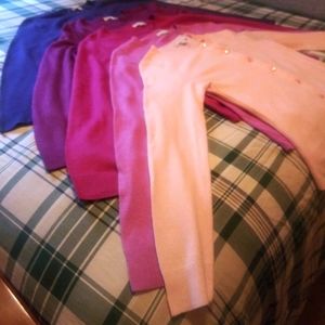 Five New York & Company Cardigans